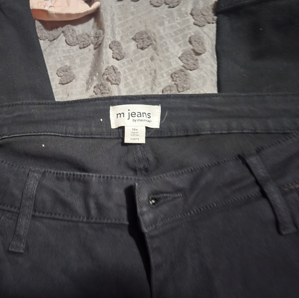 M Jeans by Maurice's Black Jeans